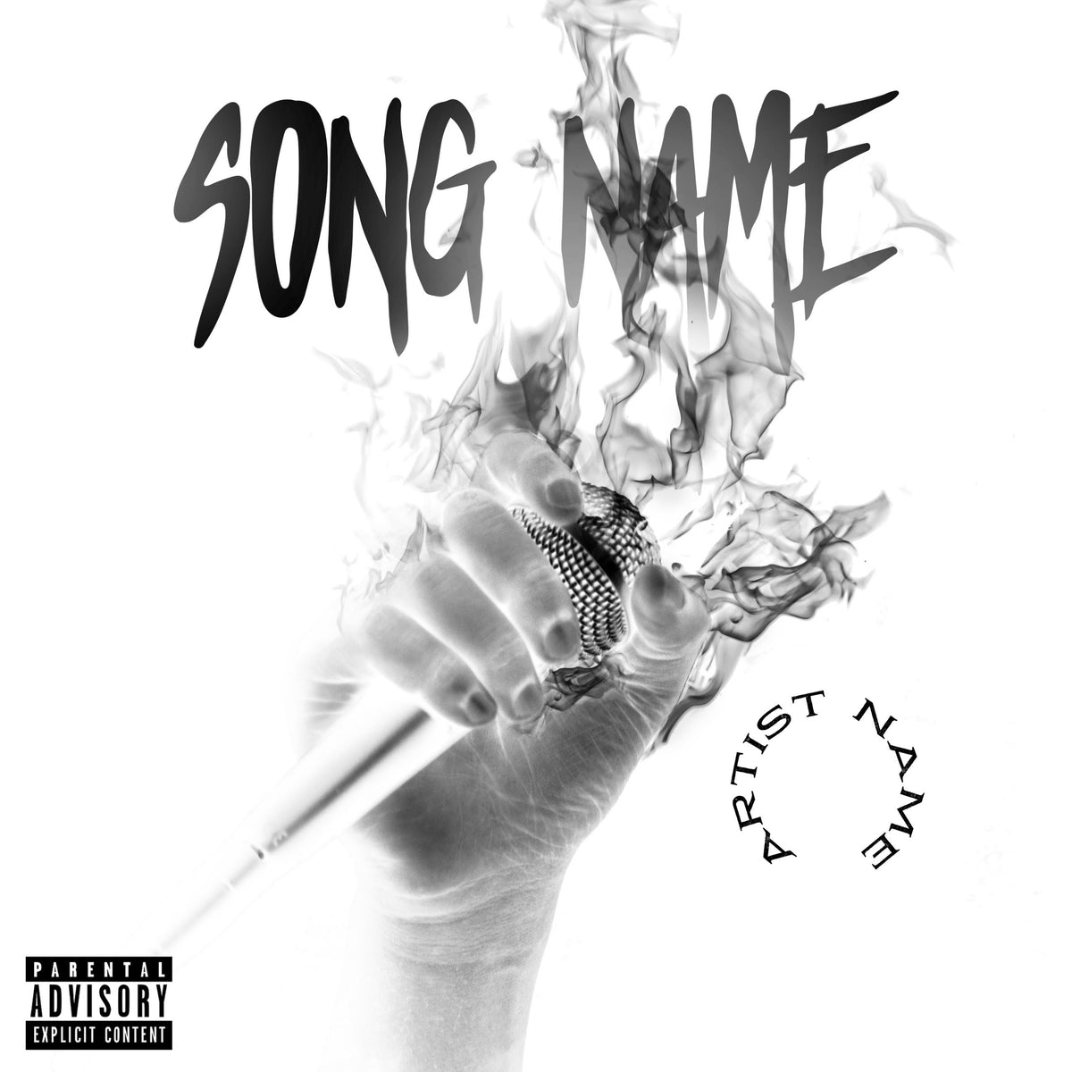 Fire Music premade cover art