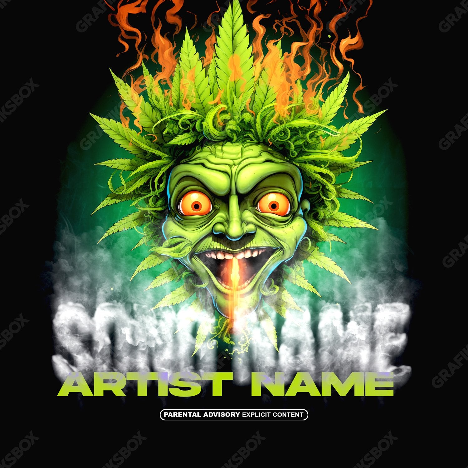 Mad Weed premade cover art