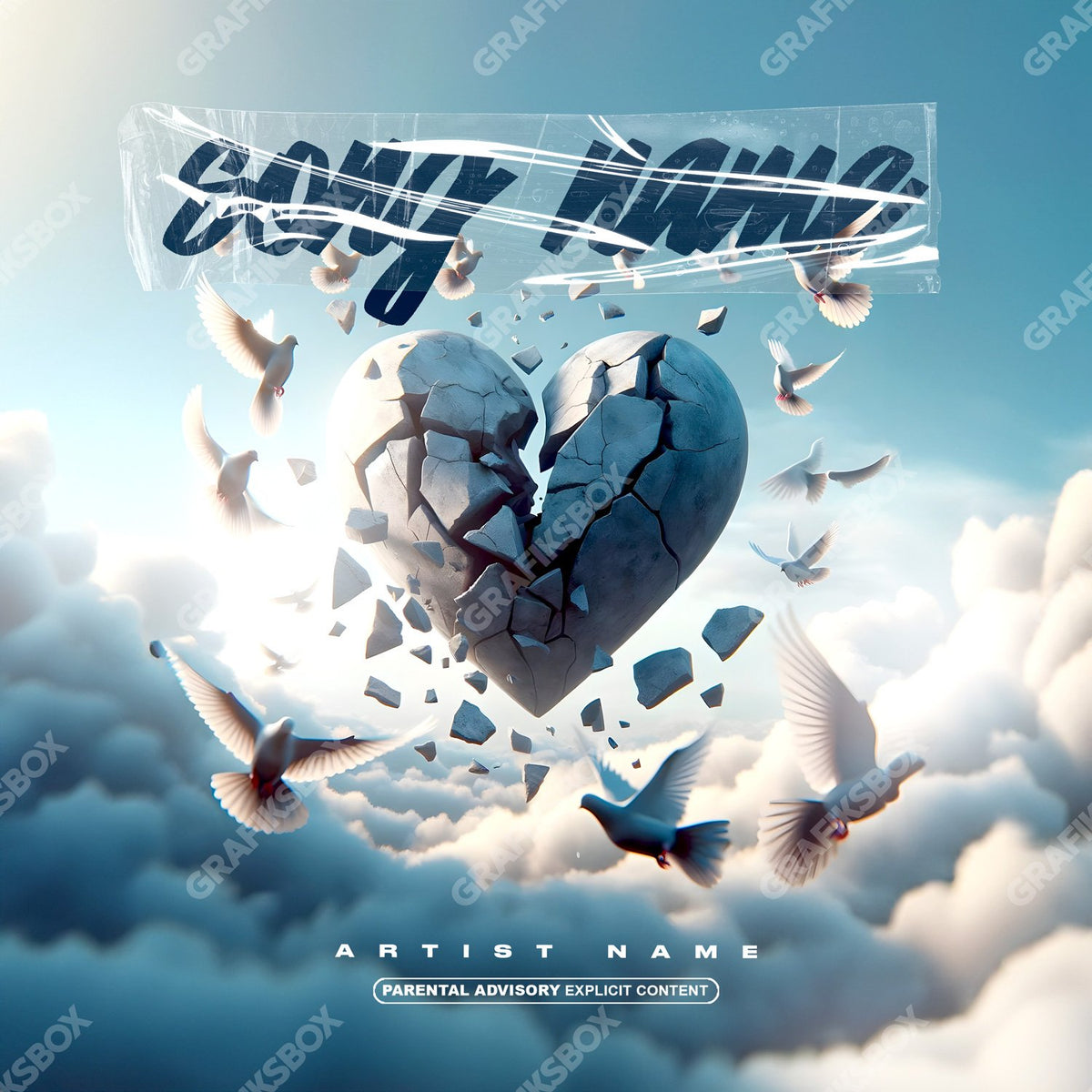 Melancholy premade cover art