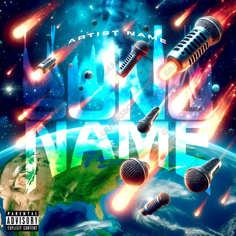 Meteomic premade cover art
