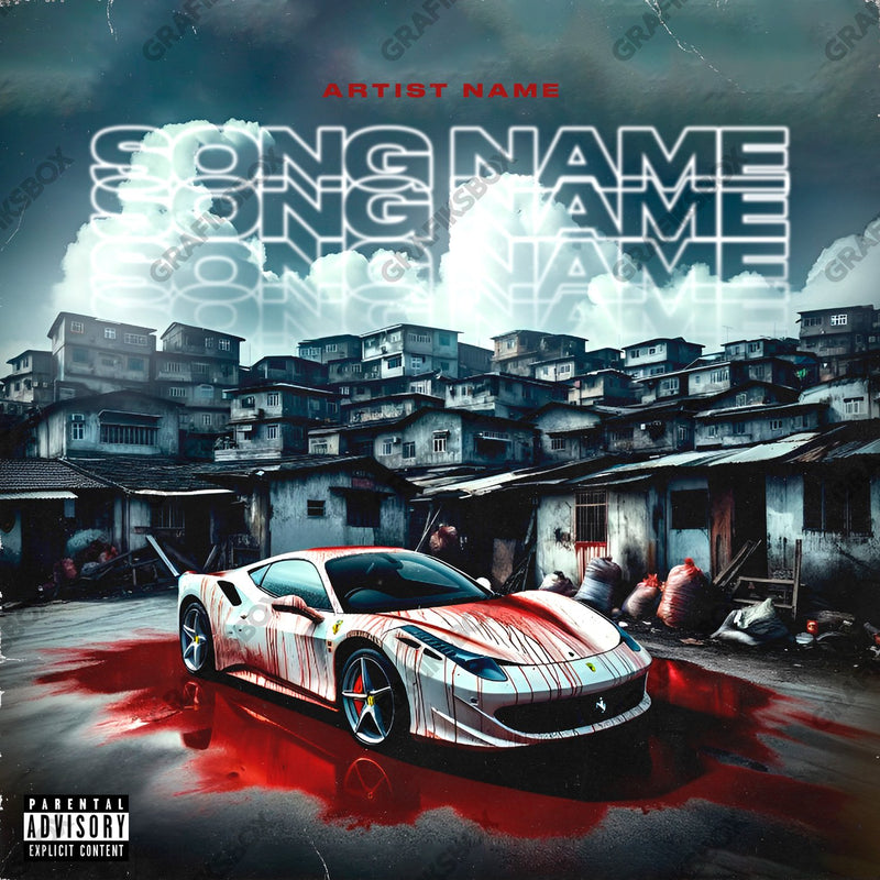 Murder Hood premade cover art