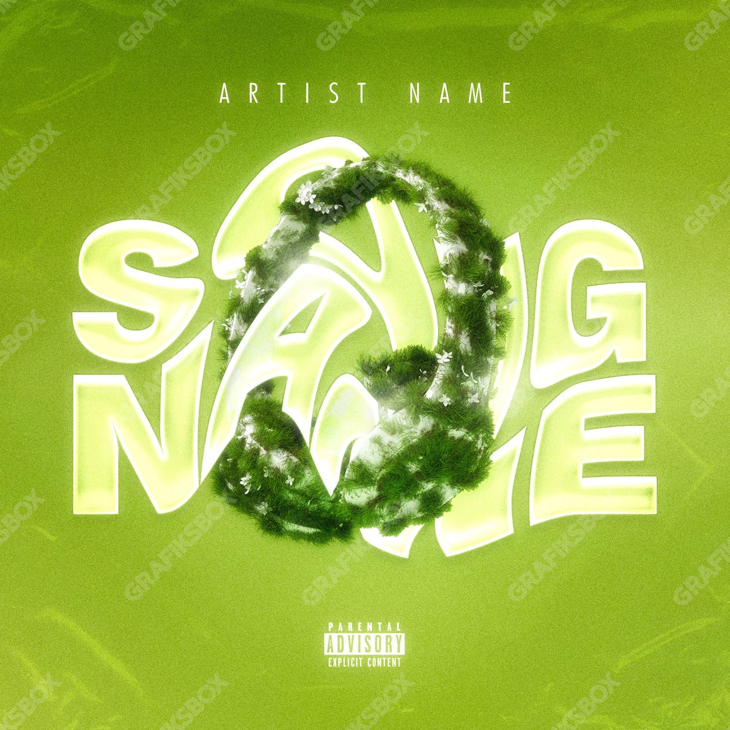 Natural Music premade cover art