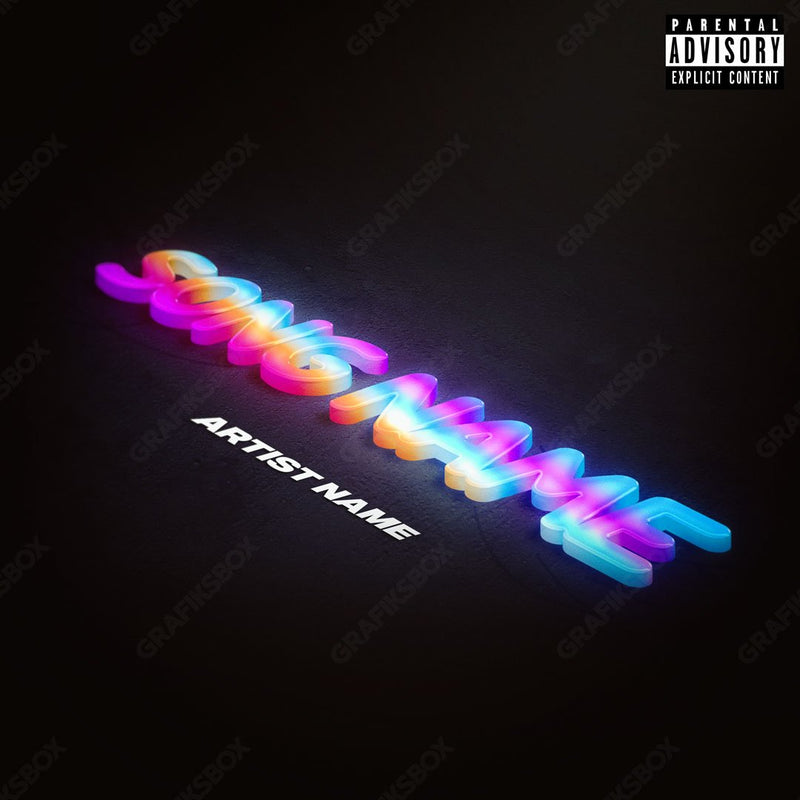 Neon premade cover art