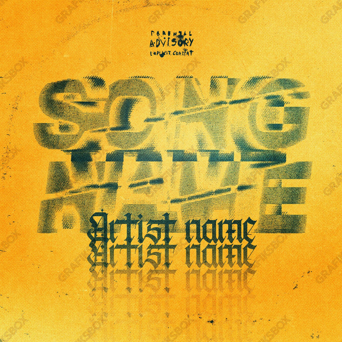 Offset premade cover art