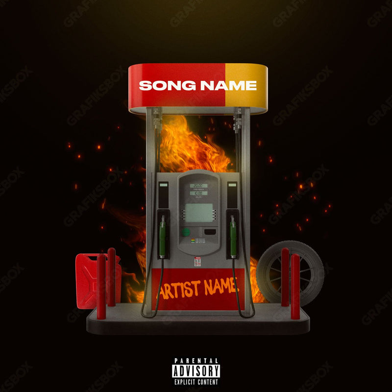 oil premade cover art