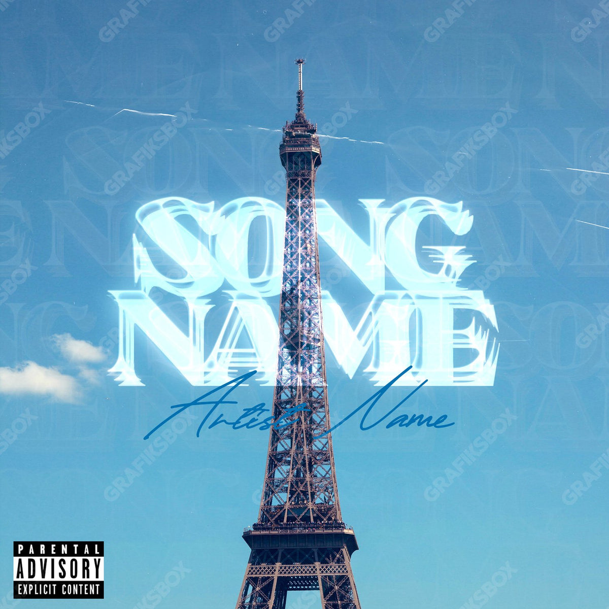 Paris premade cover art
