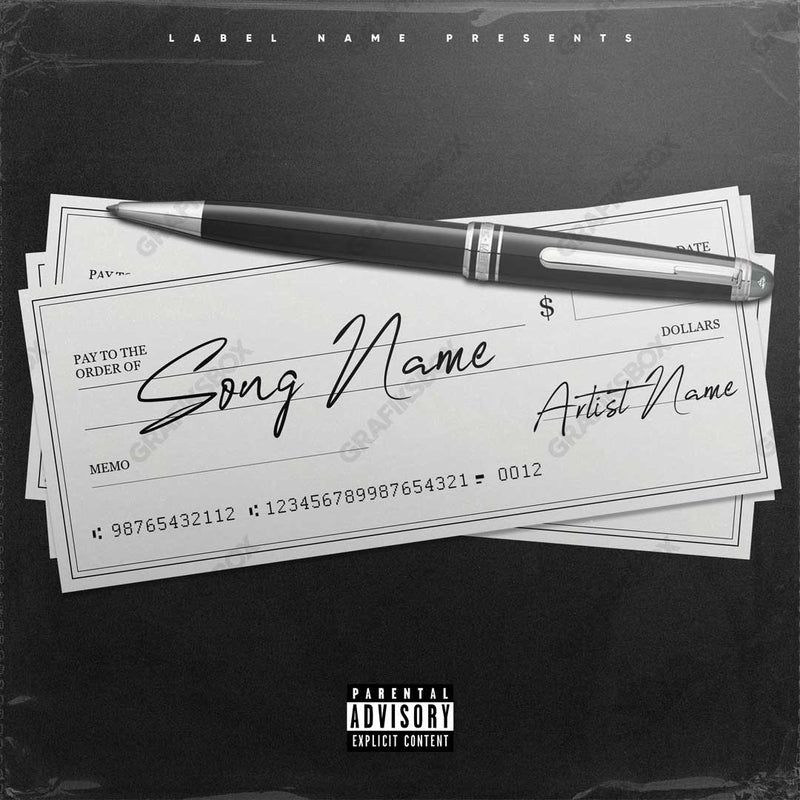 Pay Check premade cover art