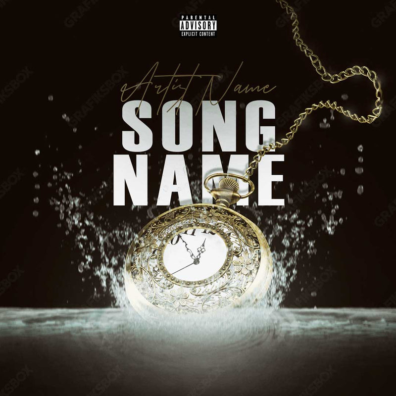 Pocket Watch premade cover art