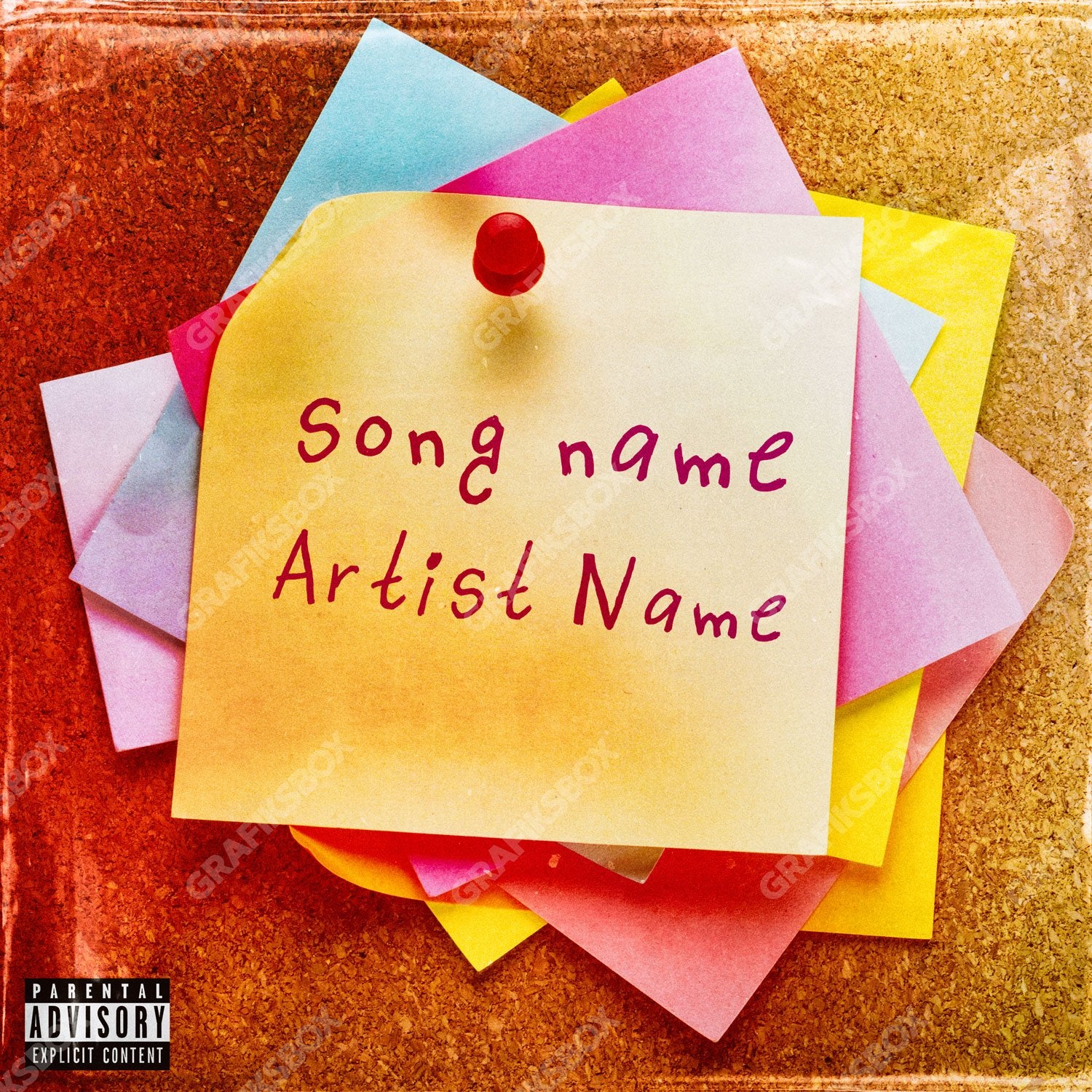 Postit premade cover art