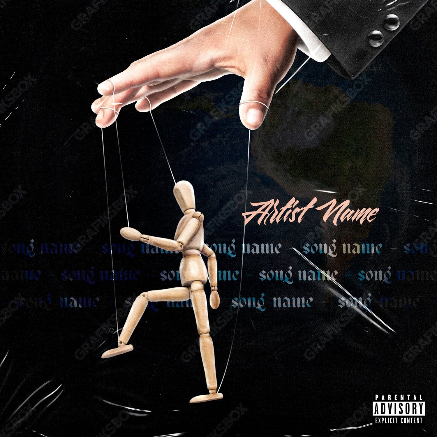 Puppet World Cover Art - Grafiksbox Premade Covers