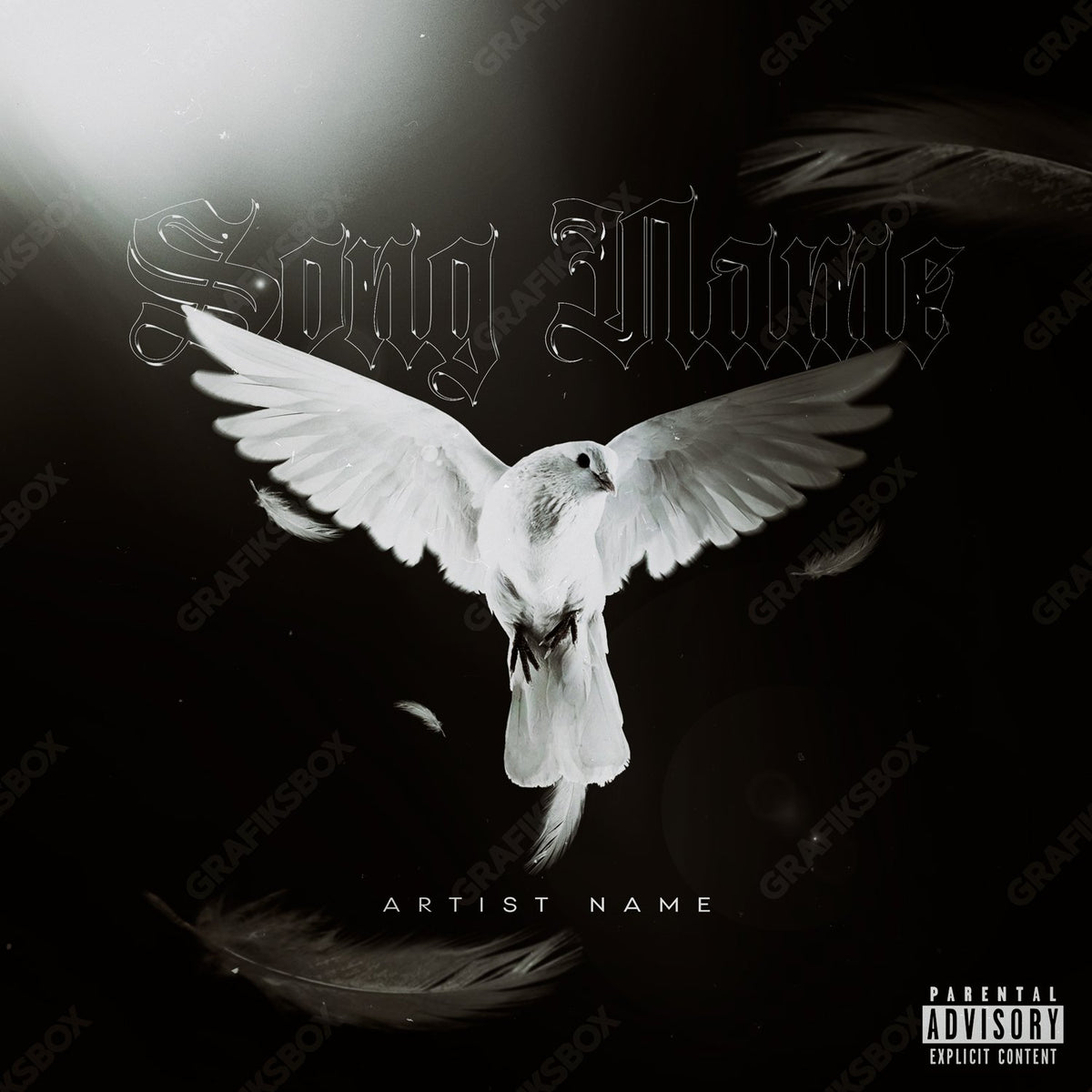 Pure White premade cover art