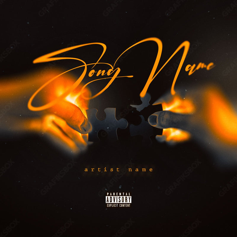 Puzzle premade cover art