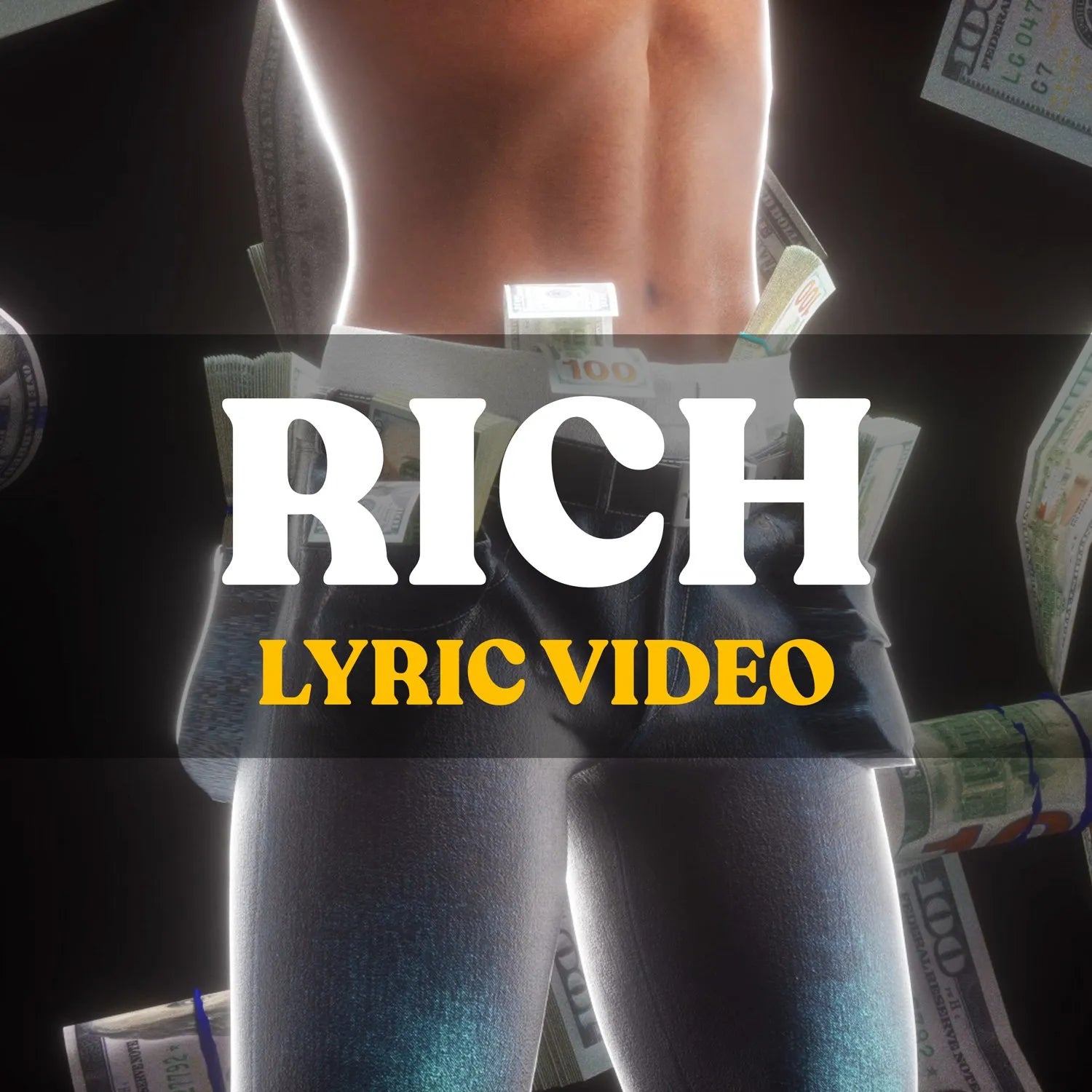 rich premade lyric video