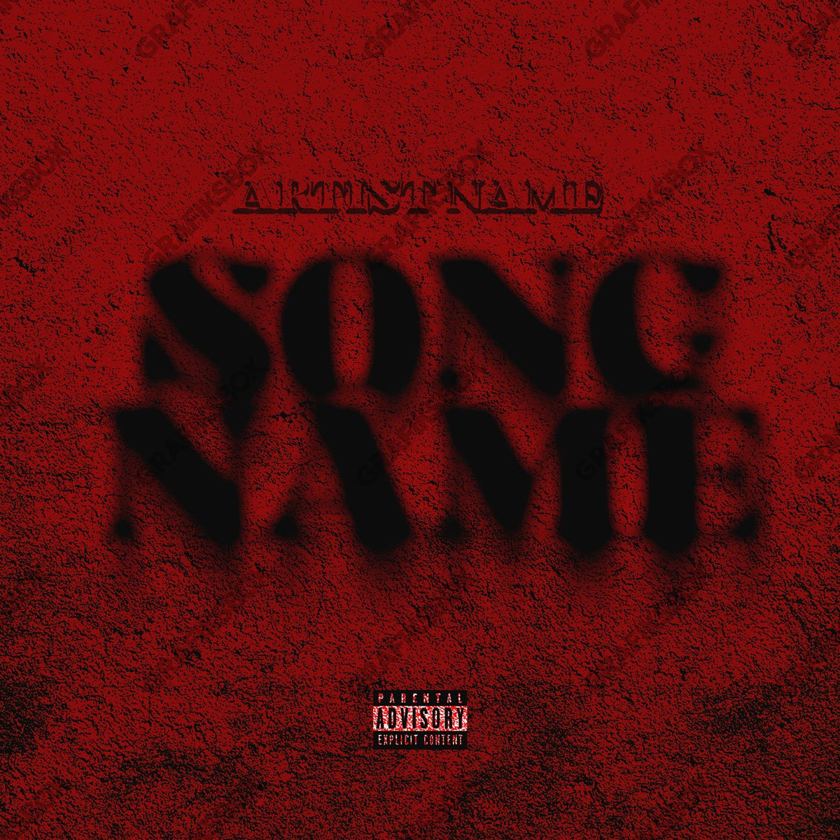 Red Crazy premade cover art