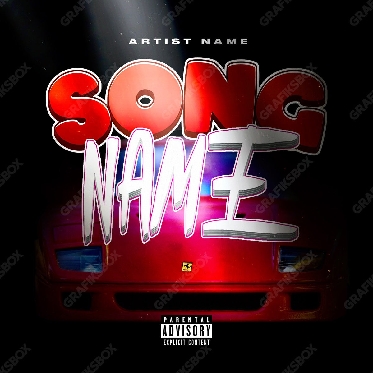 Red Toy premade cover art