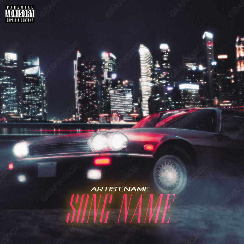 Retro City premade cover art