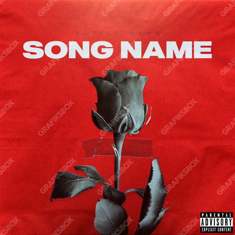 rosa negra premade cover art
