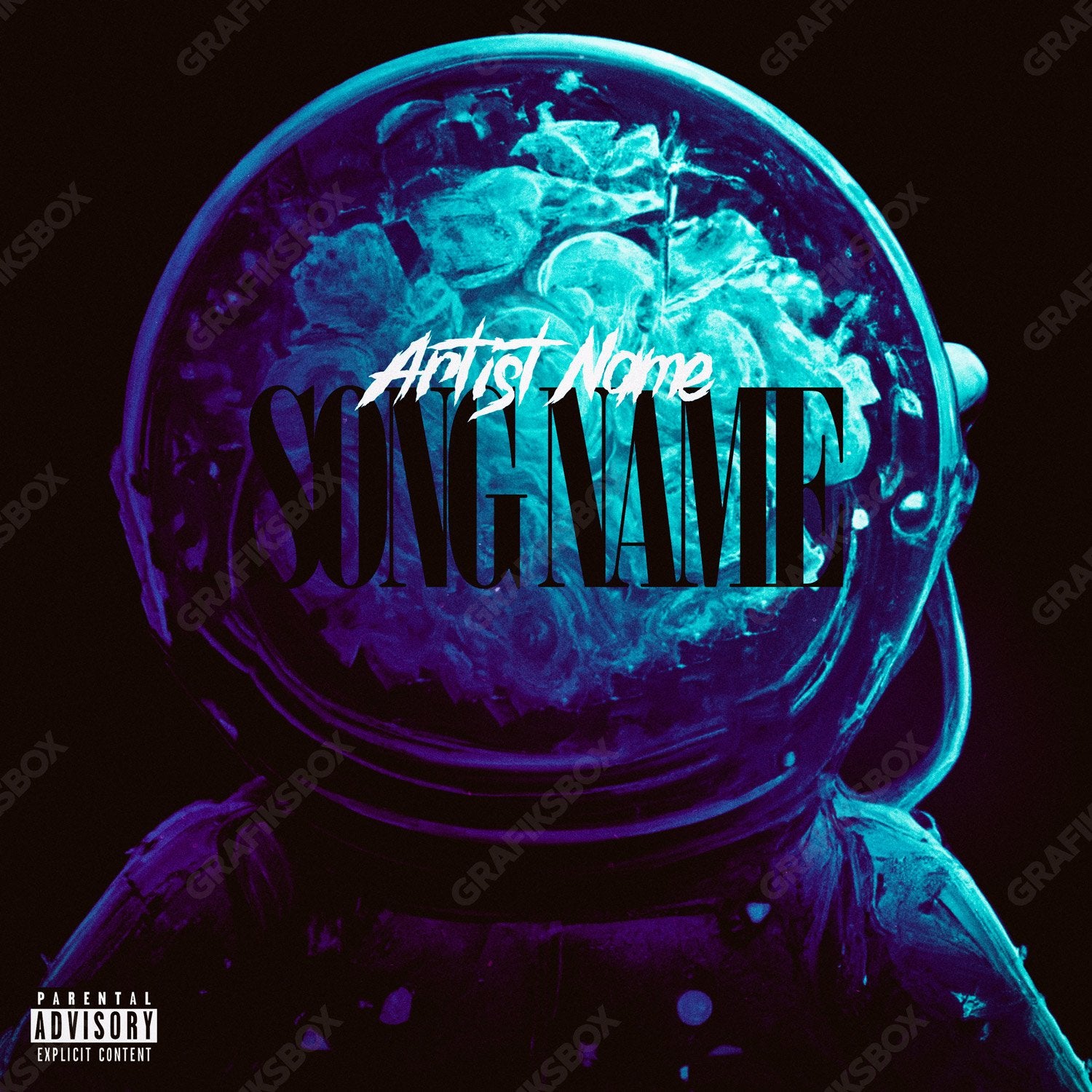 Rose Space premade cover art