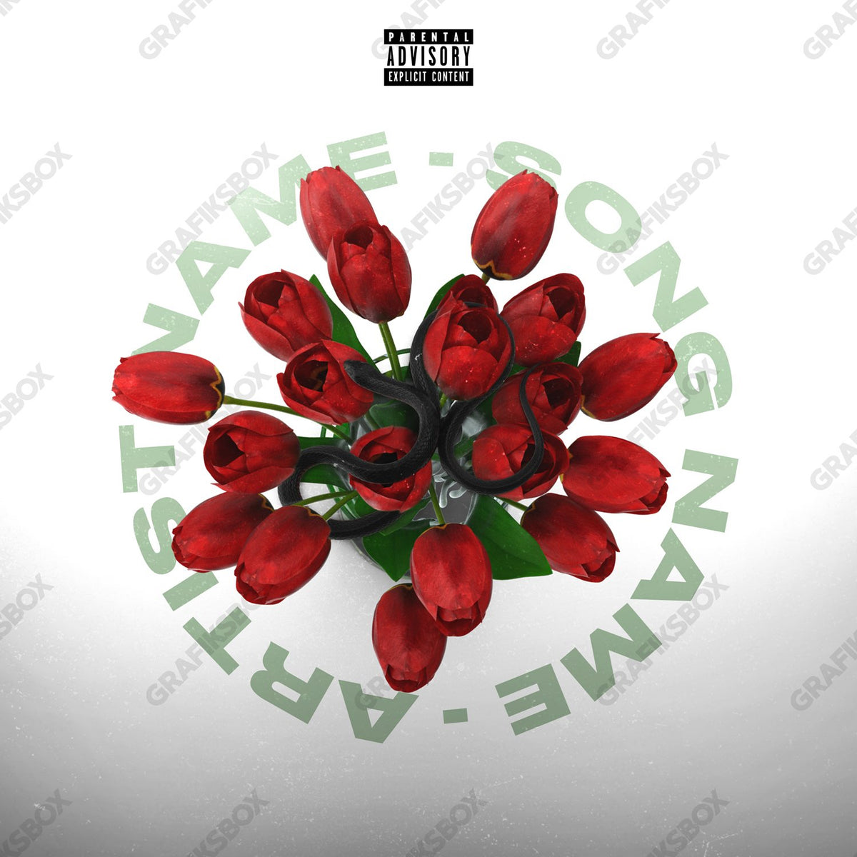 Roses premade cover art