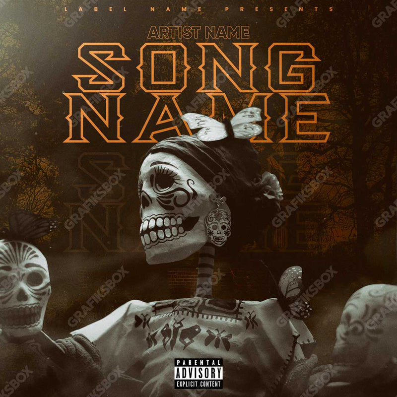 halloween album cover art