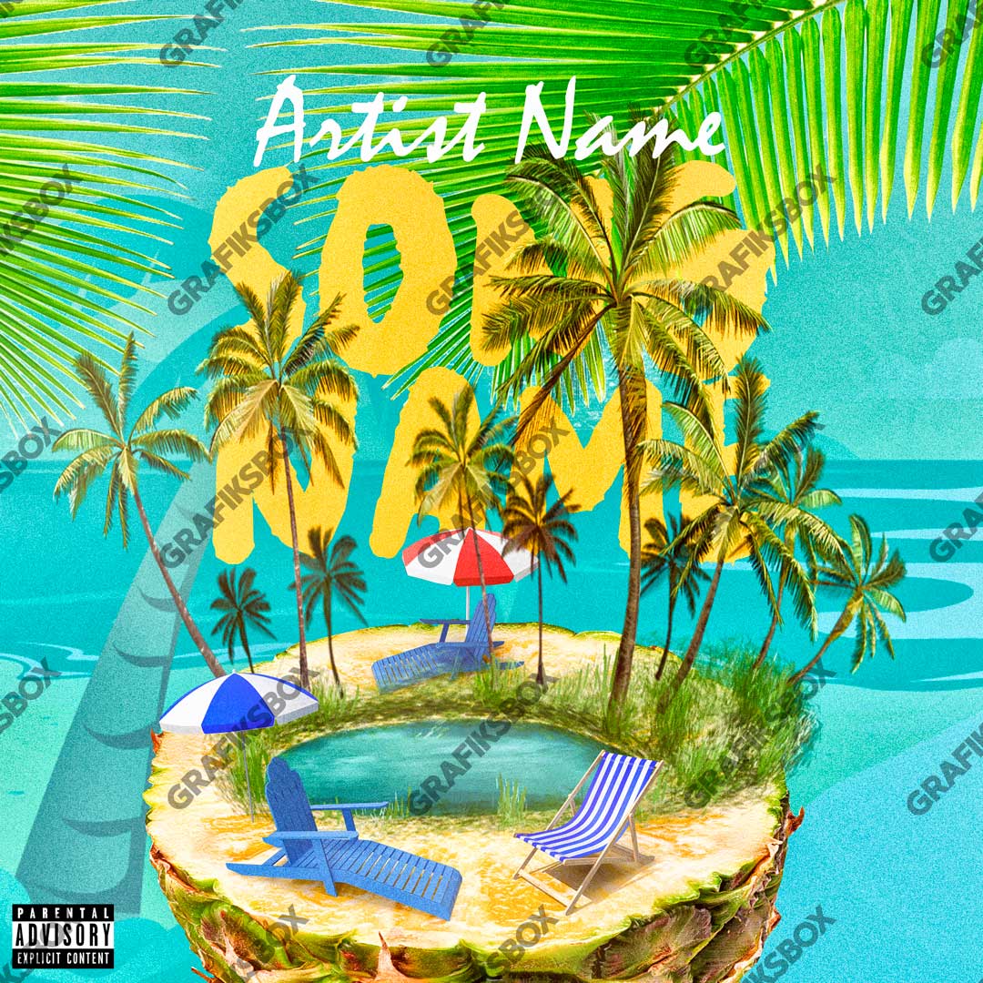 tropical album cover art