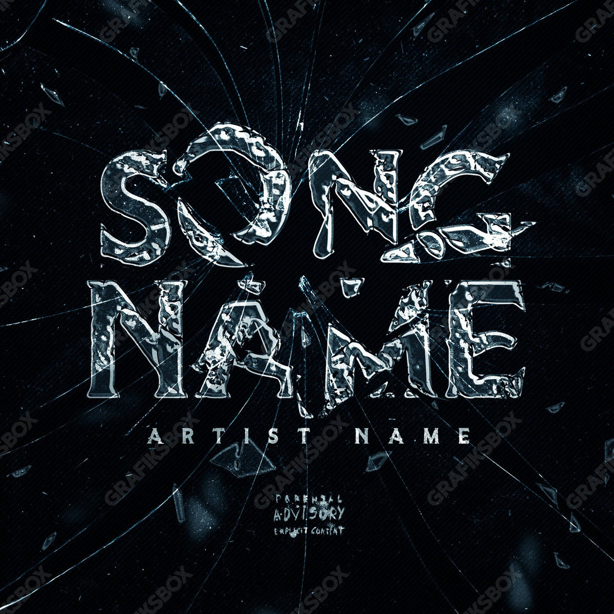 Shattered premade cover art