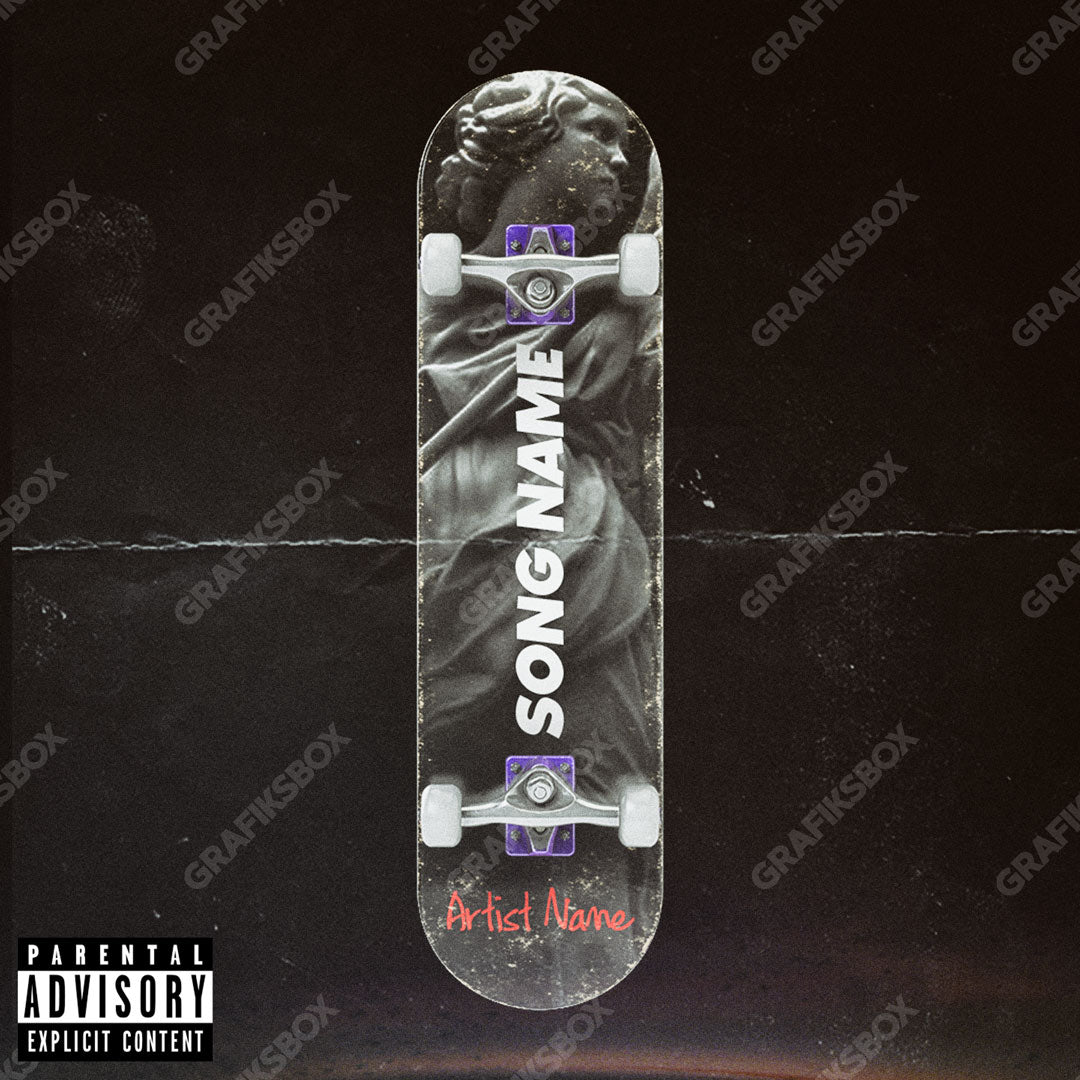 skateboard premade cover art