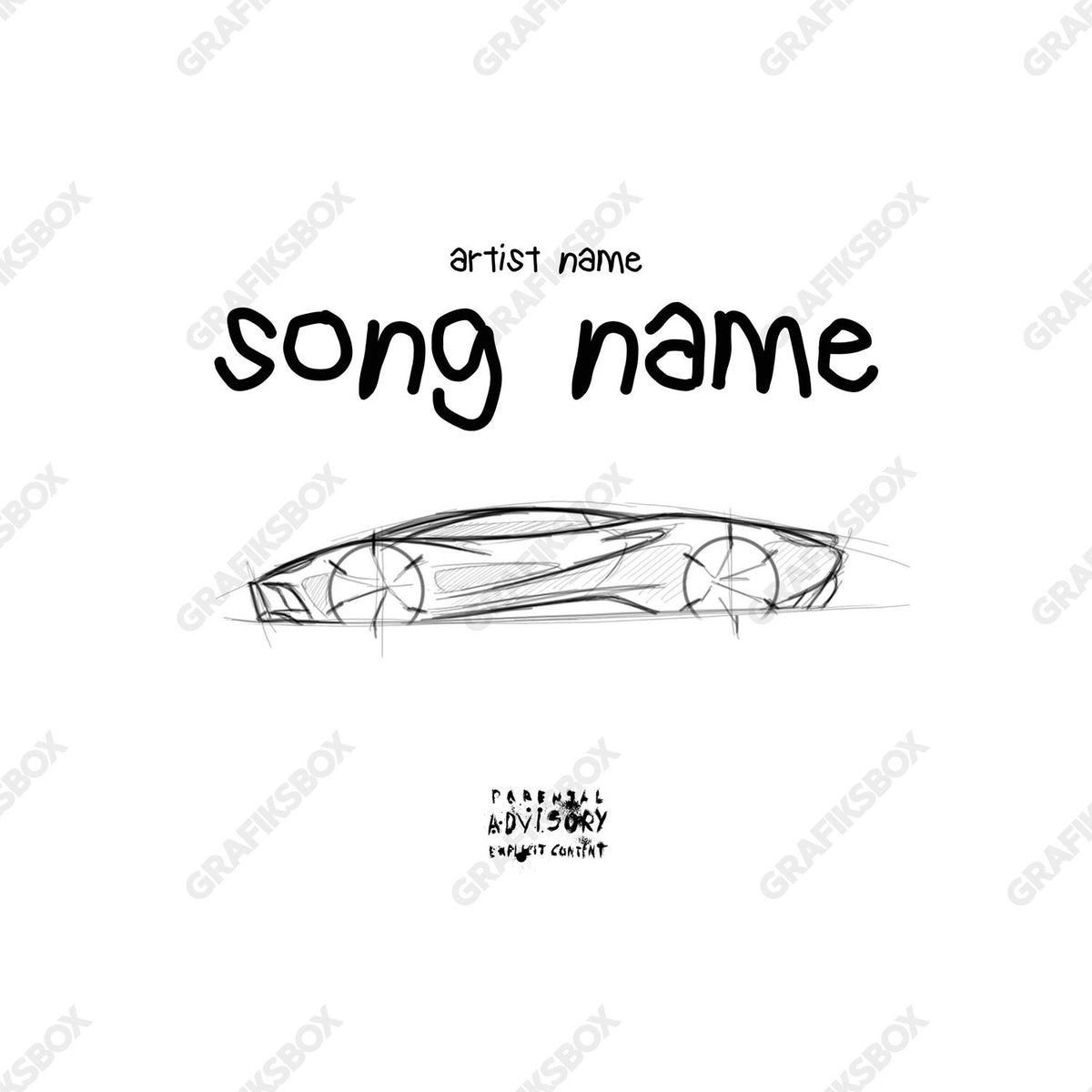 Sketch premade cover art