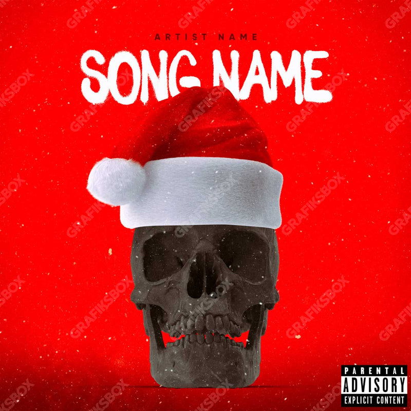 skull claus premade cover art
