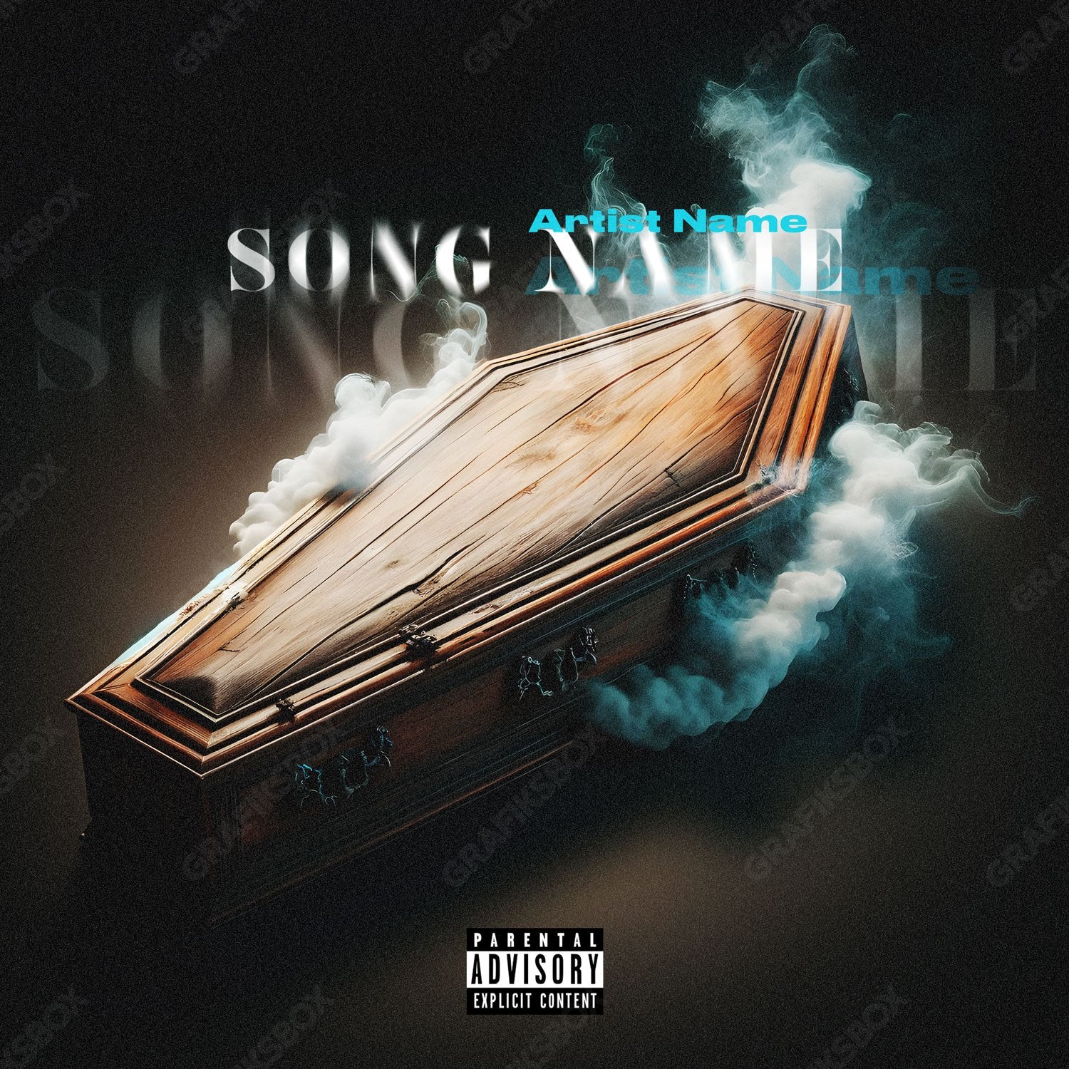 Smoked Coffin premade cover art