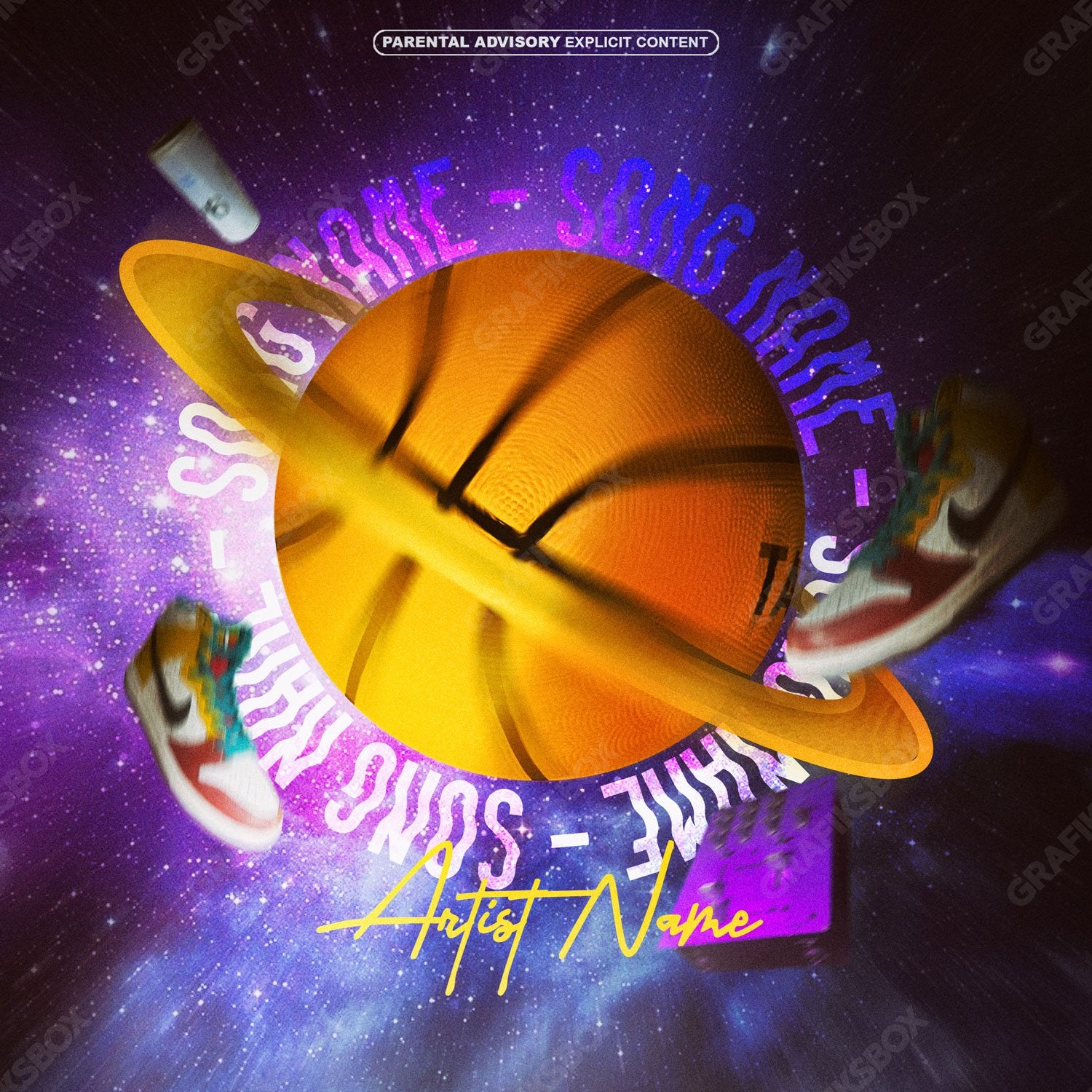 Space Ball premade cover art