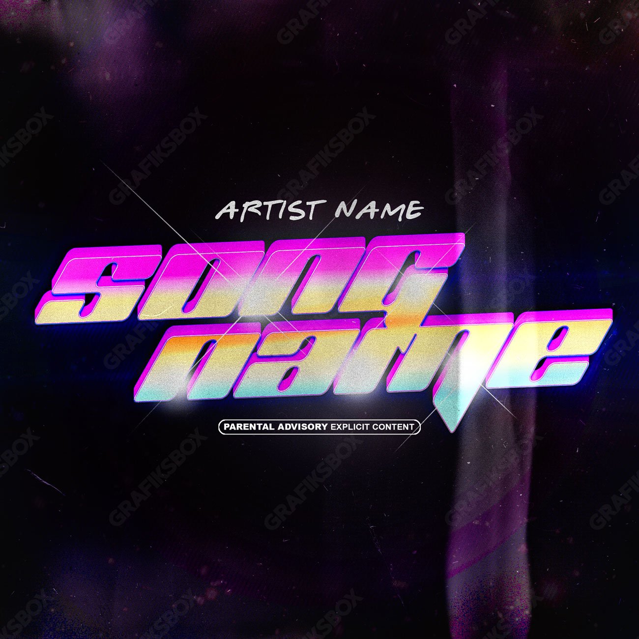 Space Day premade cover art