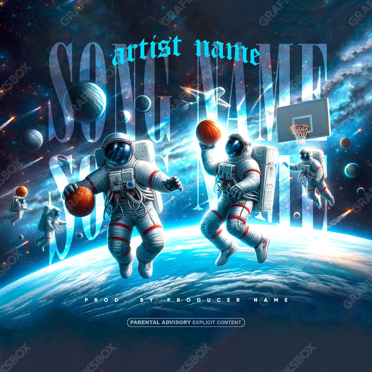 Space Match premade cover art