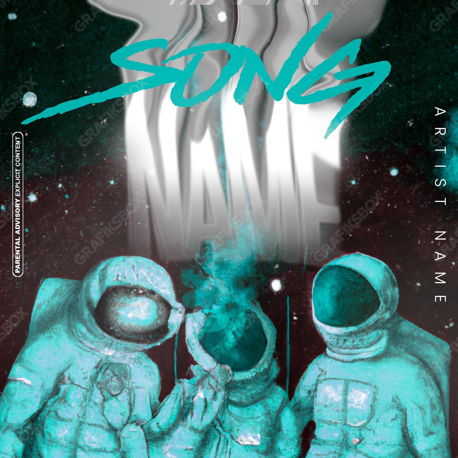 Space Smoke premade cover art