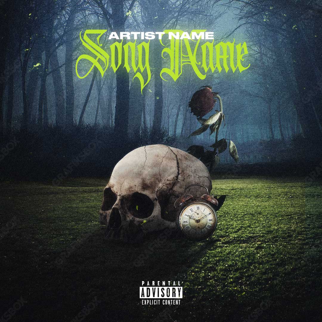 Spooky Forest premade cover art