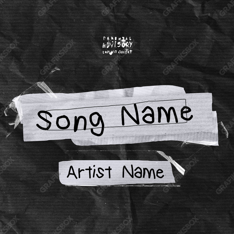 Stripped premade cover art