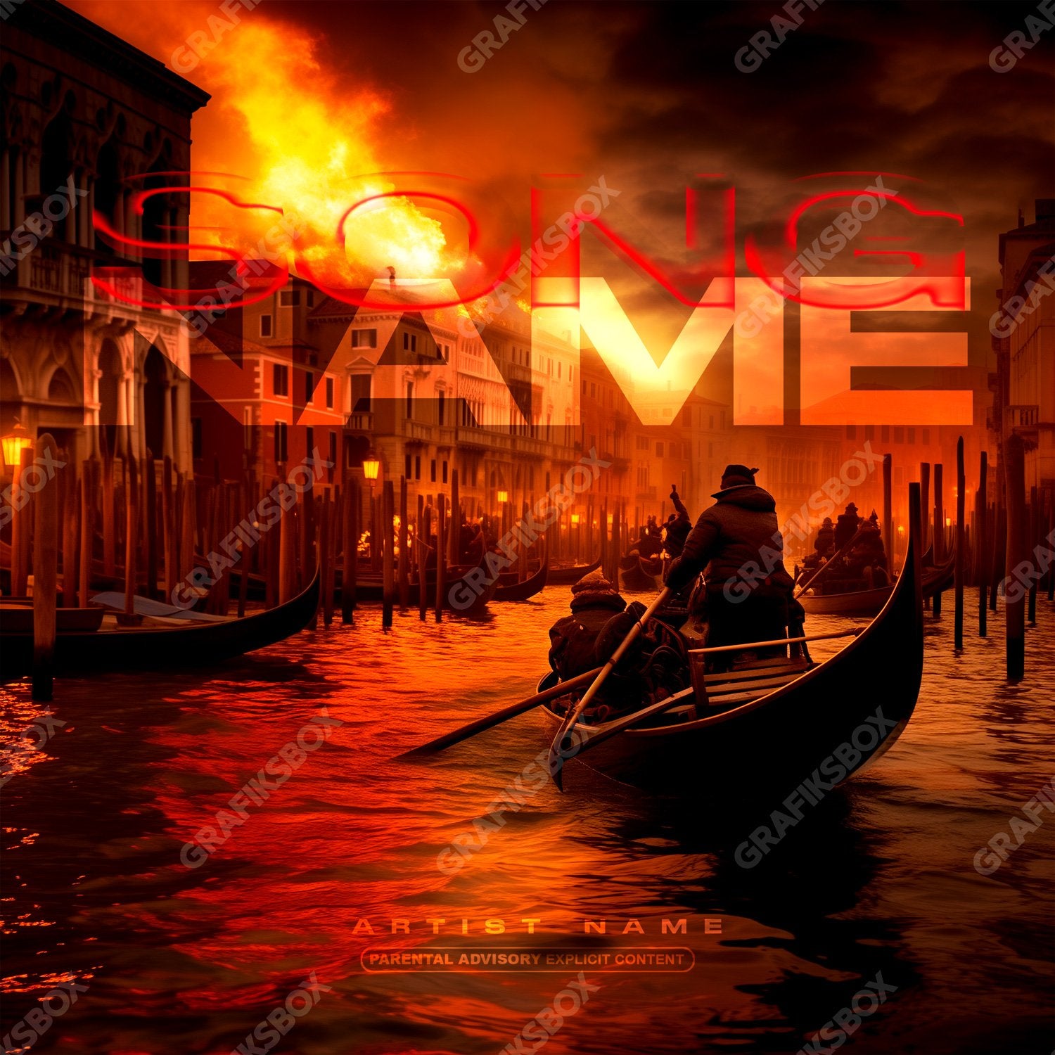 Venice premade cover art