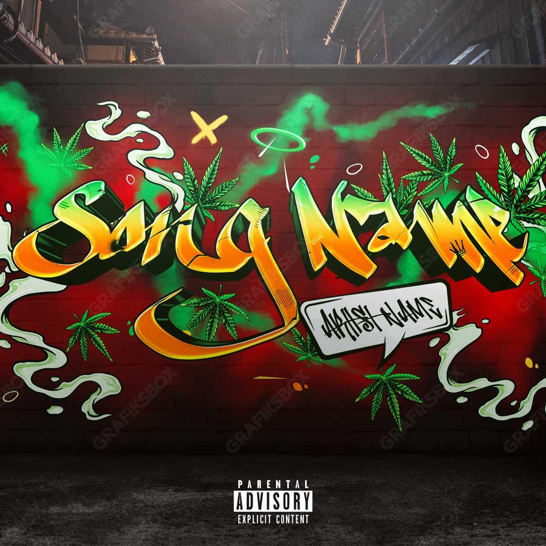 weed paint premade cover art