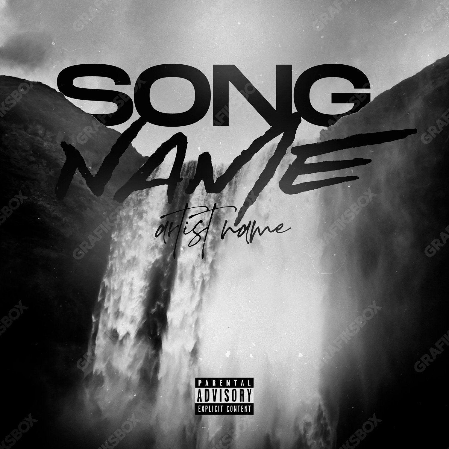 Waterfall premade cover art