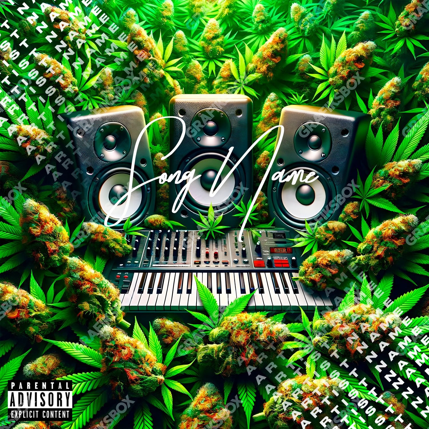 Weed Sesion premade cover art