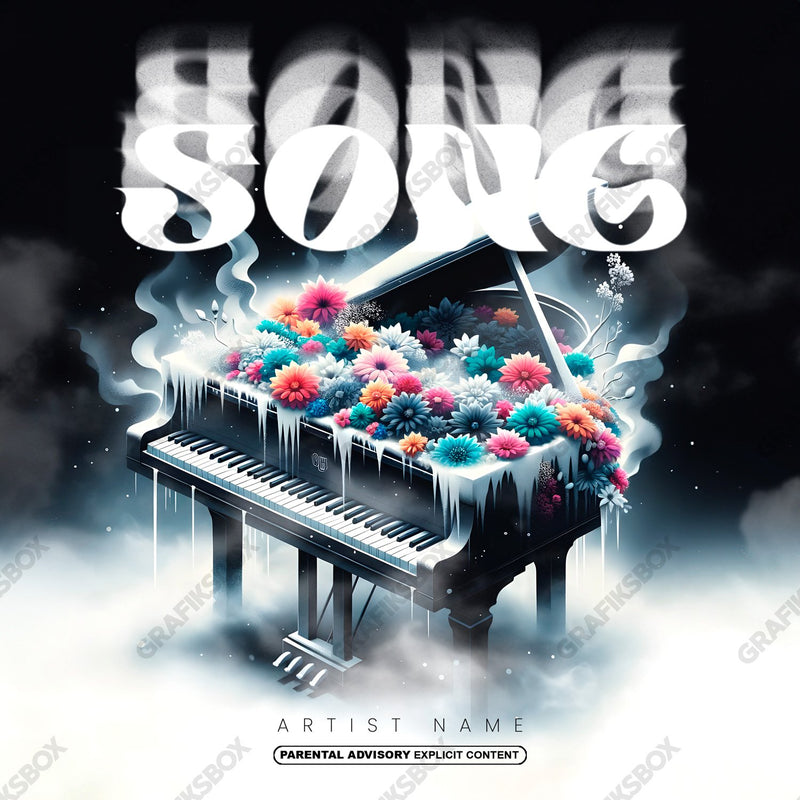Winter Bloom premade cover art