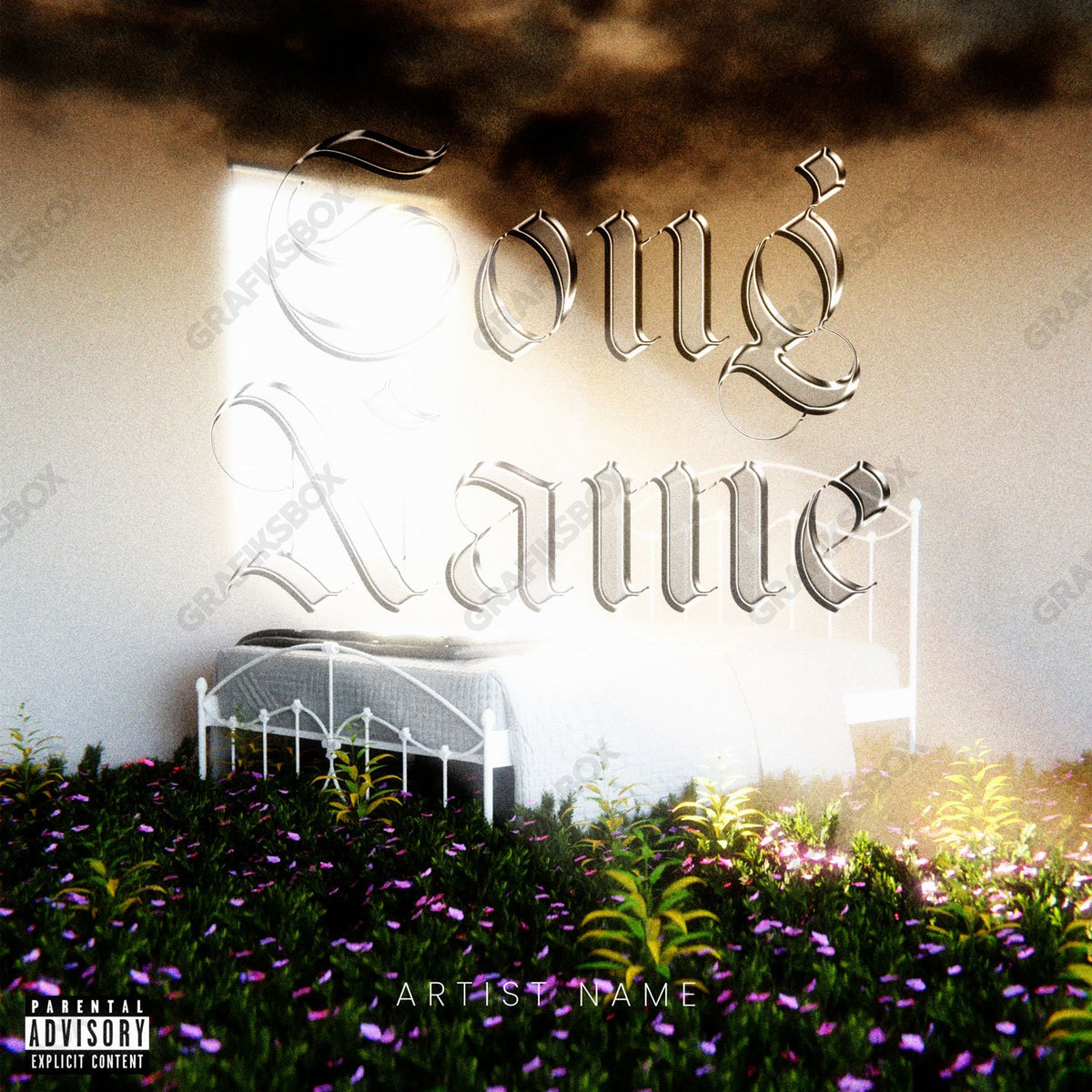 glossy room premade cover art