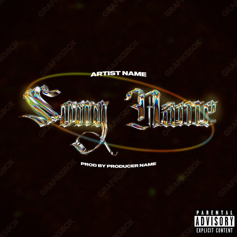 holographic premade cover art