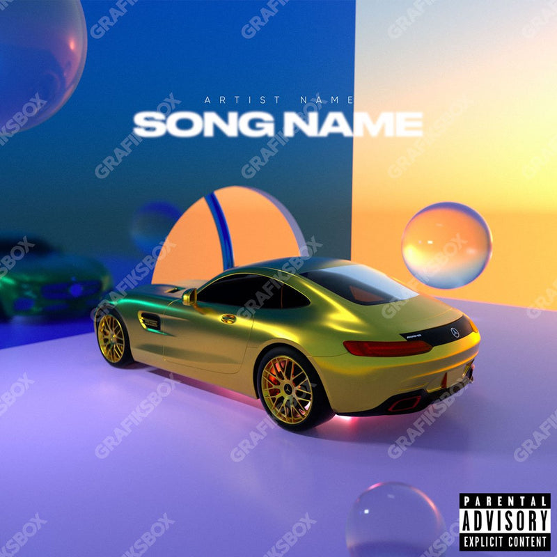 sport car premade cover art