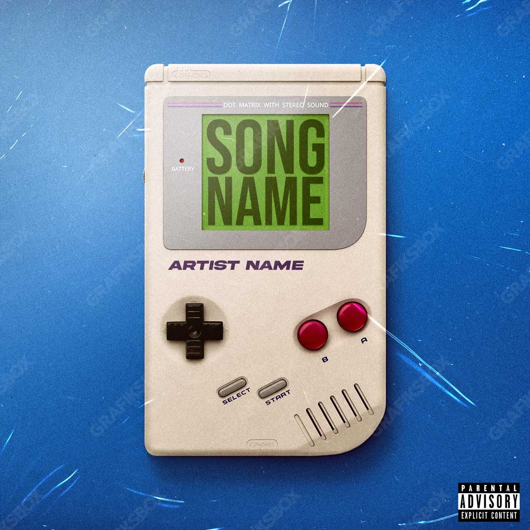 The game boy premade cover art
